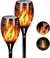 Stock from 6//Solar Flame LED Light Sensor  Activated