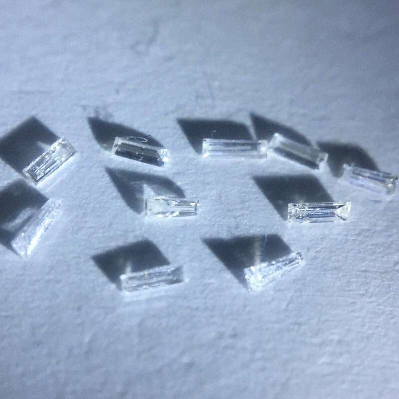 0.08 ctw 10 x Baguette Diamond Parcel