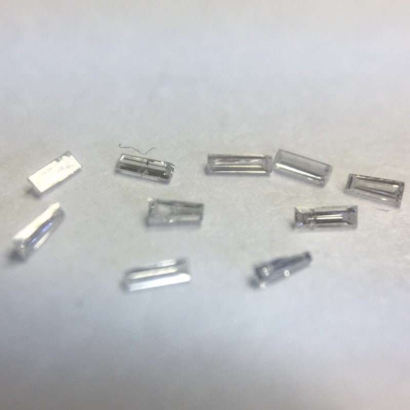 0.08 ctw 10 x Baguette Diamond Parcel