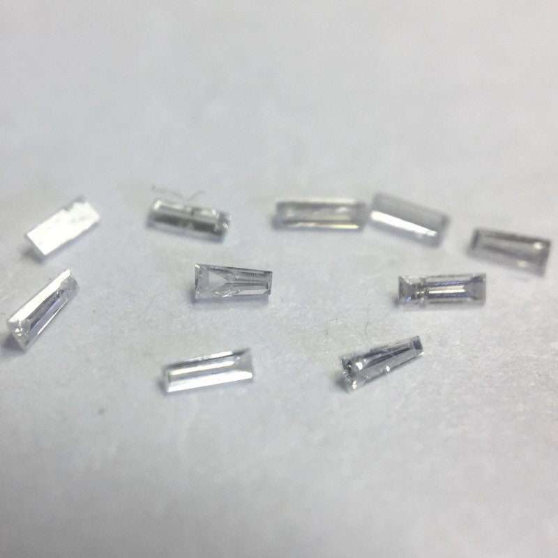 0.08 ctw 10 x Baguette Diamond Parcel