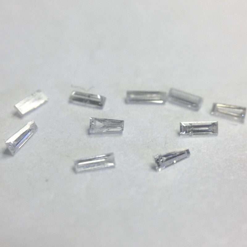 0.08 ctw 10 x Baguette Diamond Parcel