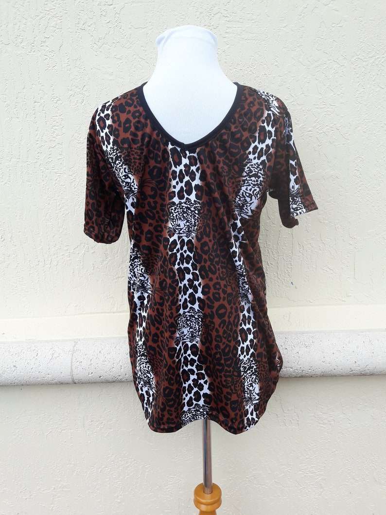 Zulu warrior T-shirt.Zulu Leopard print traditional Shirt. Zulu Shirt. Ingwe T-Shirt. Leaopard T-shi