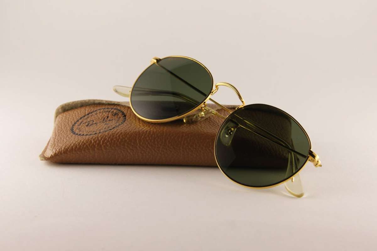 RAY-BAN `John Lennon` Vintage Sunglasses Bausch and Lomb - 80s Sunglasses - Authentic Vintage