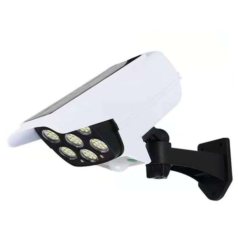 Outdoor Solar Lights 77 SMD LEDs Solar Motion Sensor Wall Light with Wireless Remote Control