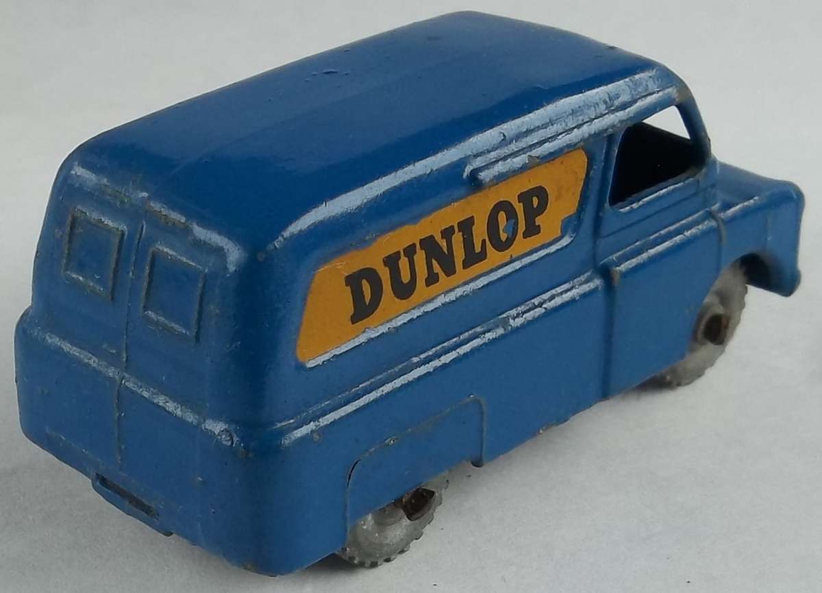 MATCHBOX MOKO GREY WHEEL Lesney 1-75 Series Regular Wheels #25 Bedford 12 cwt DUNLOP