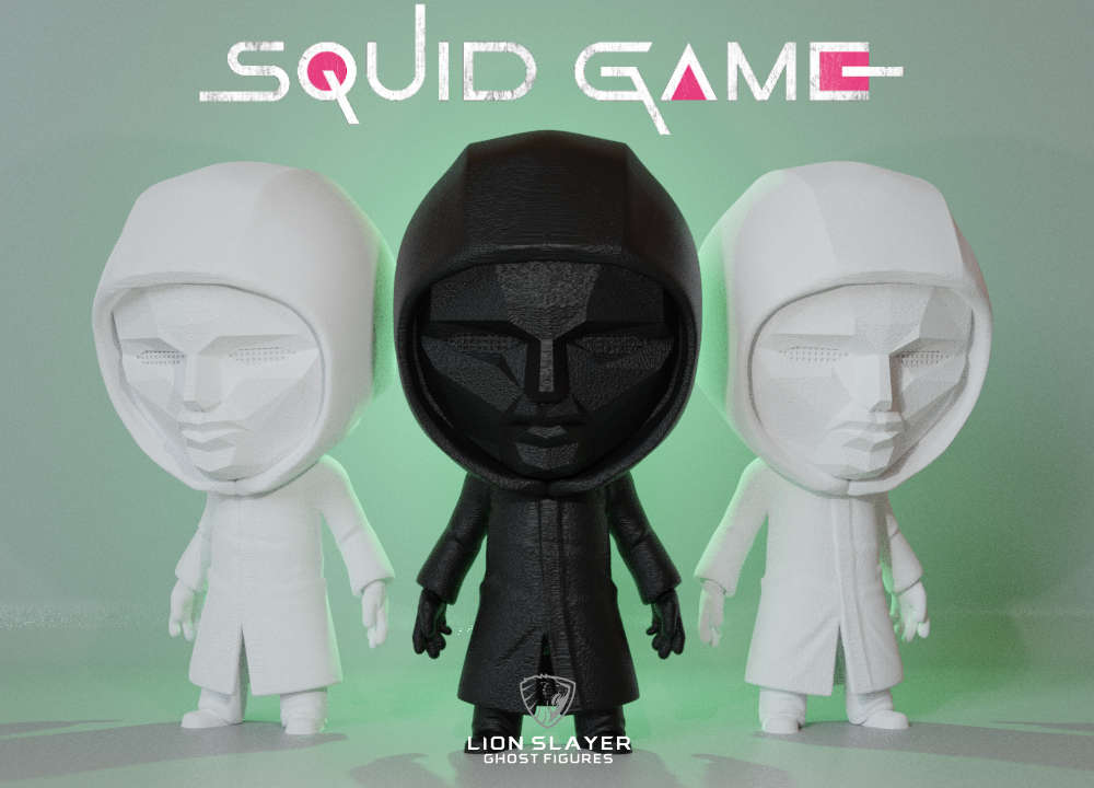 Squid Game Chibi Style Front man (10cm) **Customizable**