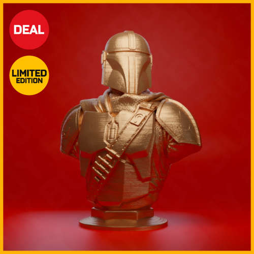 The Mandalorian Gold - 15cm - *LIMITED RUN BUST*