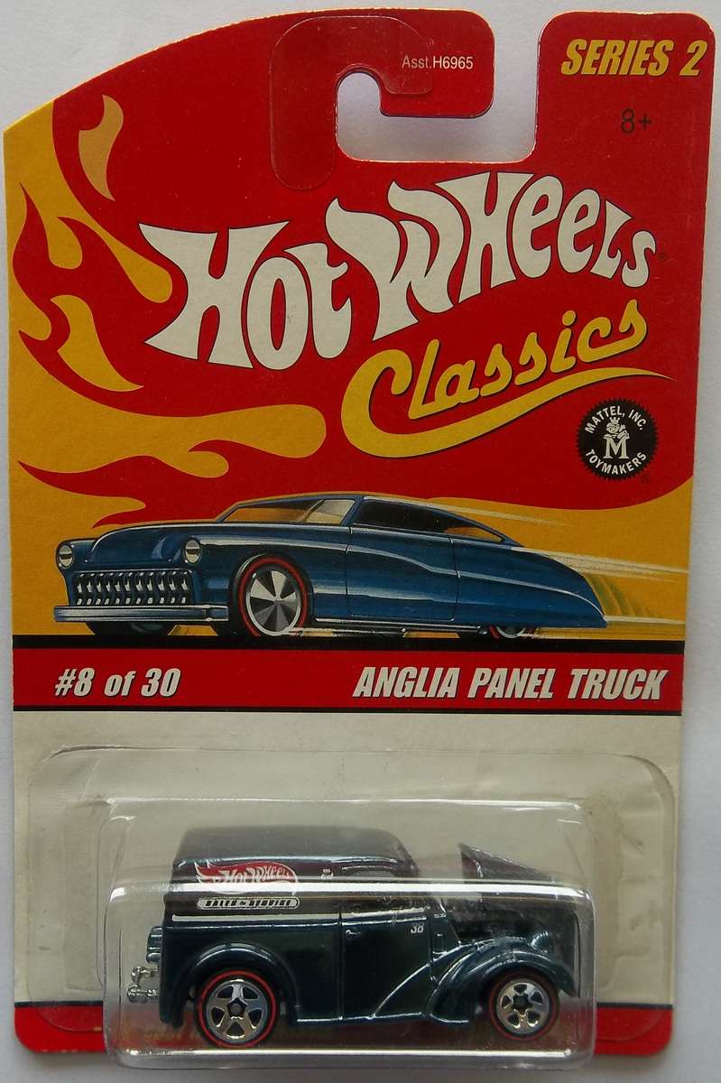 Hot Wheels Classics Series 2 ANGLIA PANEL TRUCK Like Matchbox Scale MODEL CARS HOTWHEELS