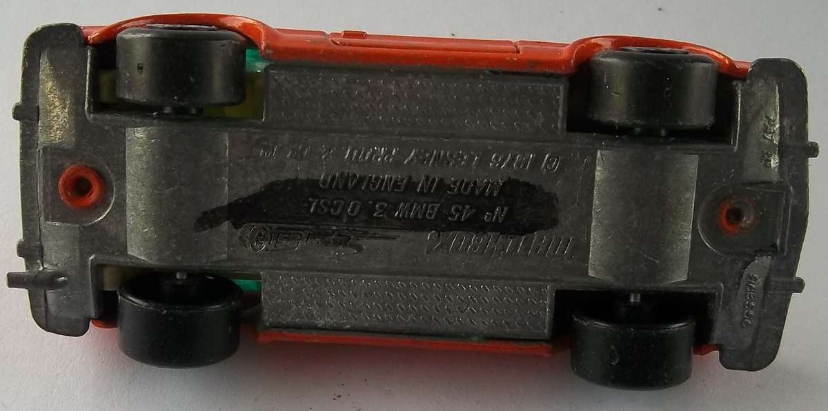 MATCHBOX Lesney Superfast #45 BMW 30 CSL Made in England 1980 VINTAGE Model Car