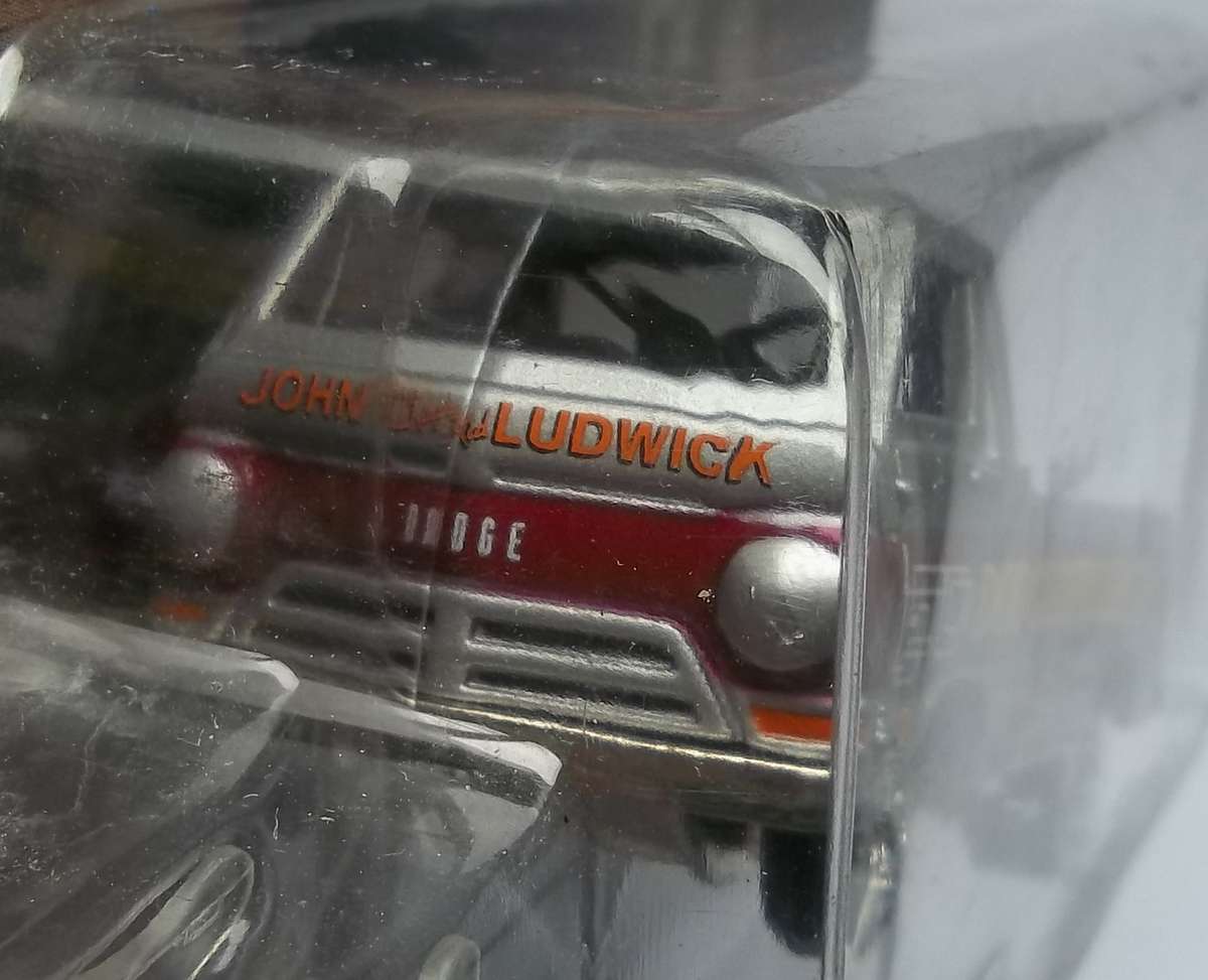 Johnny Lightning Show Stoppers John Ludwick's Dodge Rebel Matchbox Scale Made in 1997 Model