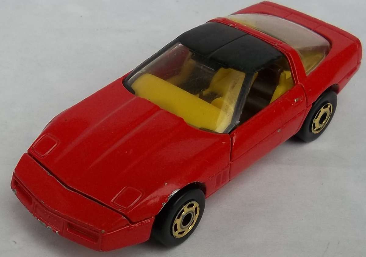 Hot Wheels 80's Corvette Made in the 1980's Vintage Model Similar scale to Matchbox HOTWHEELS