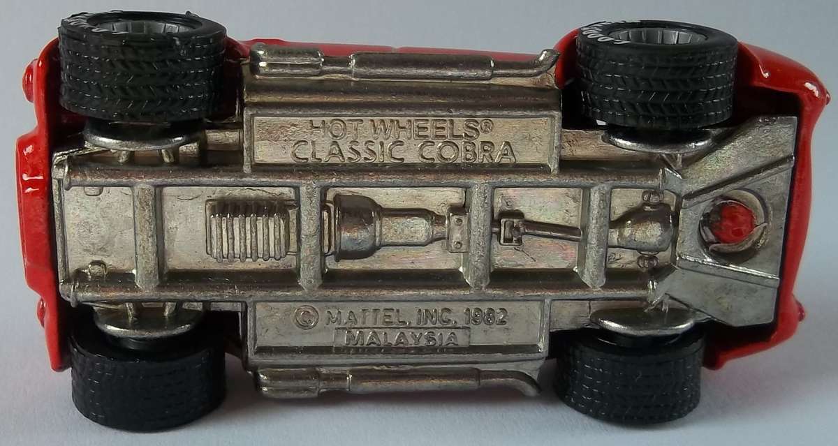 Hot Wheels REAL RIDERS Classic AC Cobra Produced in 1982 VINTAGE HOTWHEELS Mint condition