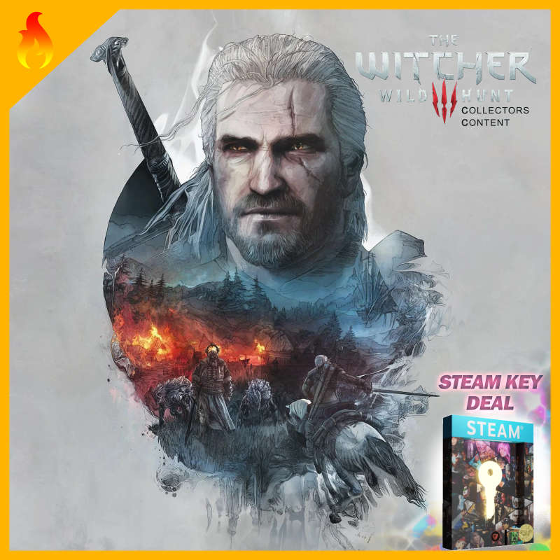 The Witcher 3 Digital Collectors Content + ! Bonus Steam Deal ! ** Instant Delivery **