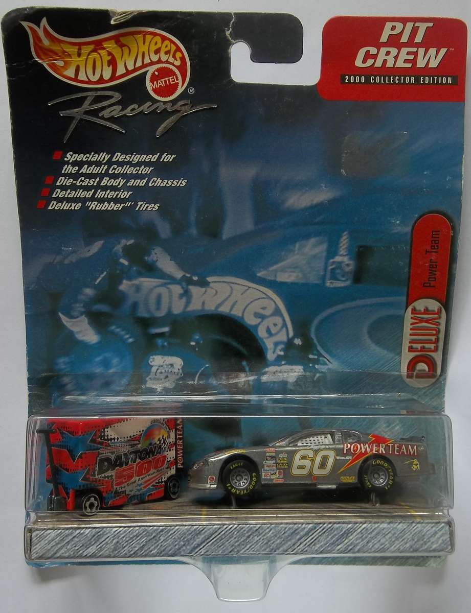 HOT Wheels Chevrolet Monte Carlo & Tool box POWER NASCAR DELUXE RUBBER TYRES HOTWHEELS 2000 Matchbox