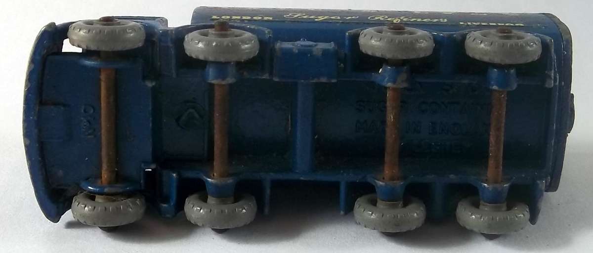 Matchbox MOKO Lesney 1-75 Series Regular Wheels #10 Foden Sugar Container 1960 Made in England