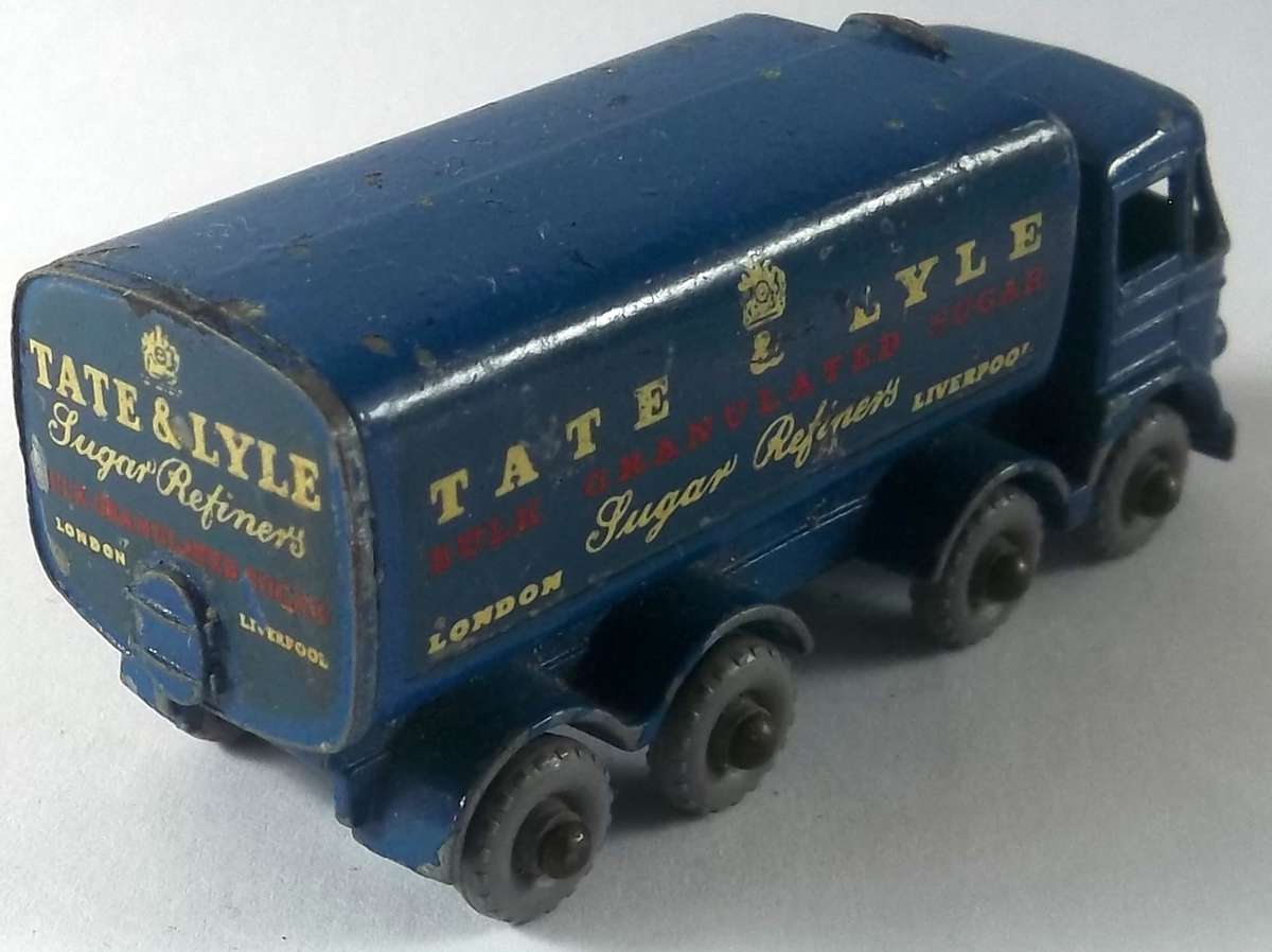 Matchbox MOKO Lesney 1-75 Series Regular Wheels #10 Foden Sugar Container 1960 Made in England