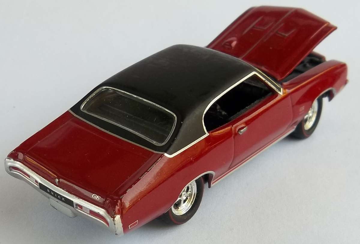 JOHNNY LIGHTNING 1970 Buick GS  Similar Scale to Matchbox 1/64 scale