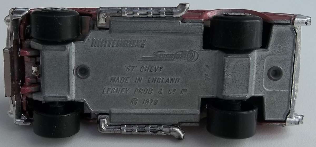 MATCHBOX Lesney Superfast #4 '57 Chevy Chevrolet 1979 Made in England Car BOXED