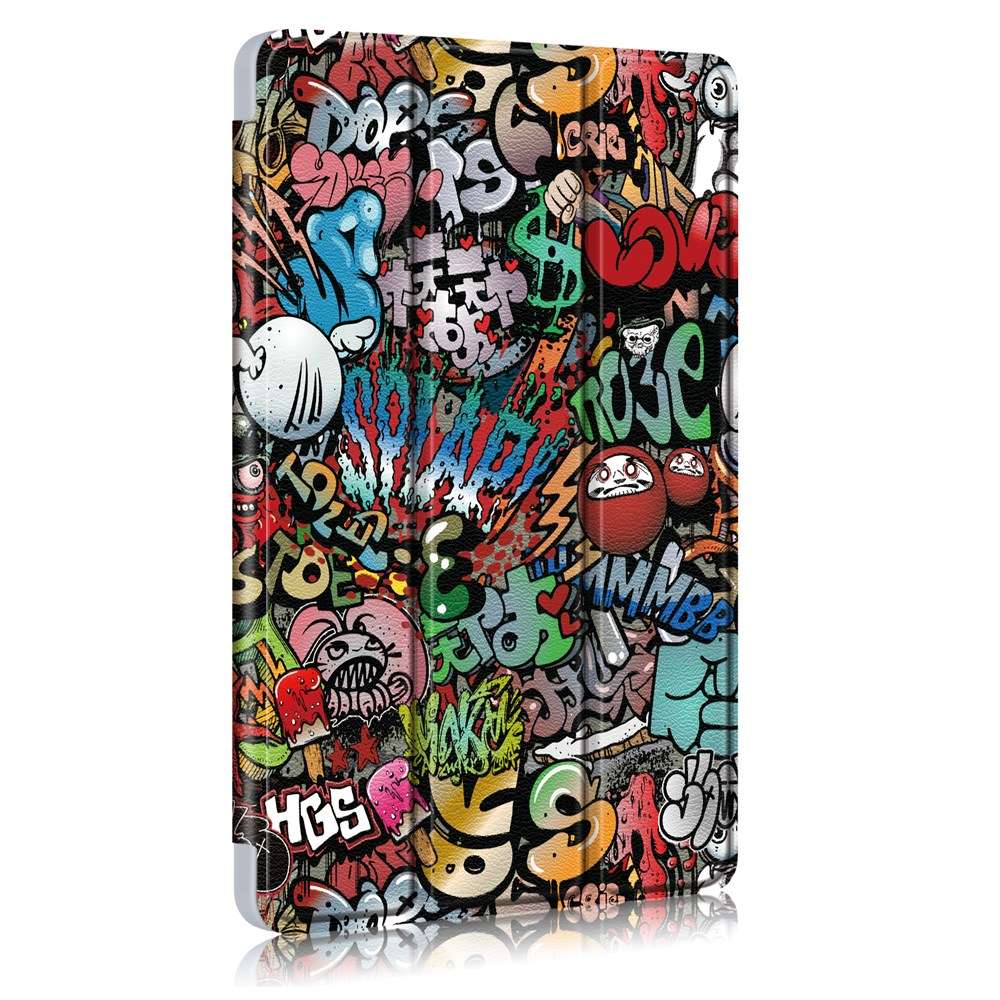 Art pattern Design Shockproof Flipcase with S Pen Holder  Samsung Tab A 8.0 2019