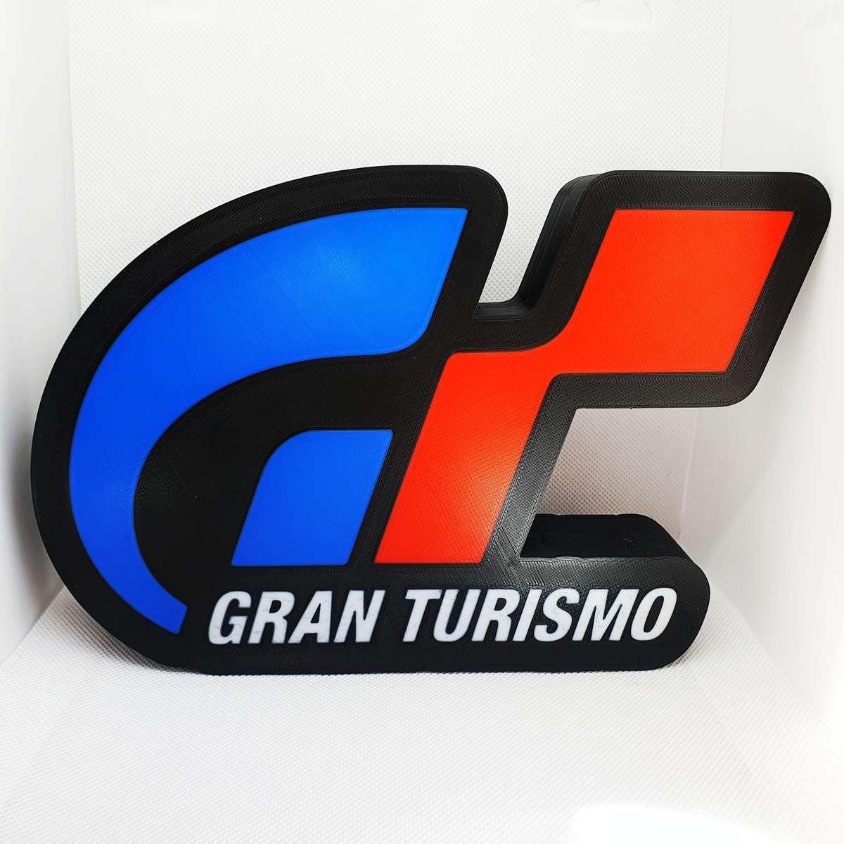 Gran Turismo Logo Stand - 3D Printed