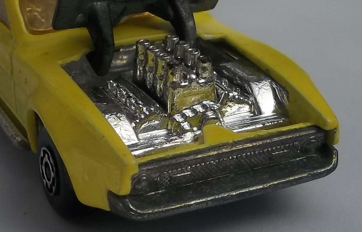 MATCHBOX Lesney Superfast #44 Ford Boss Mustang Produced in 1973 Made in England Vintage Muscle Car