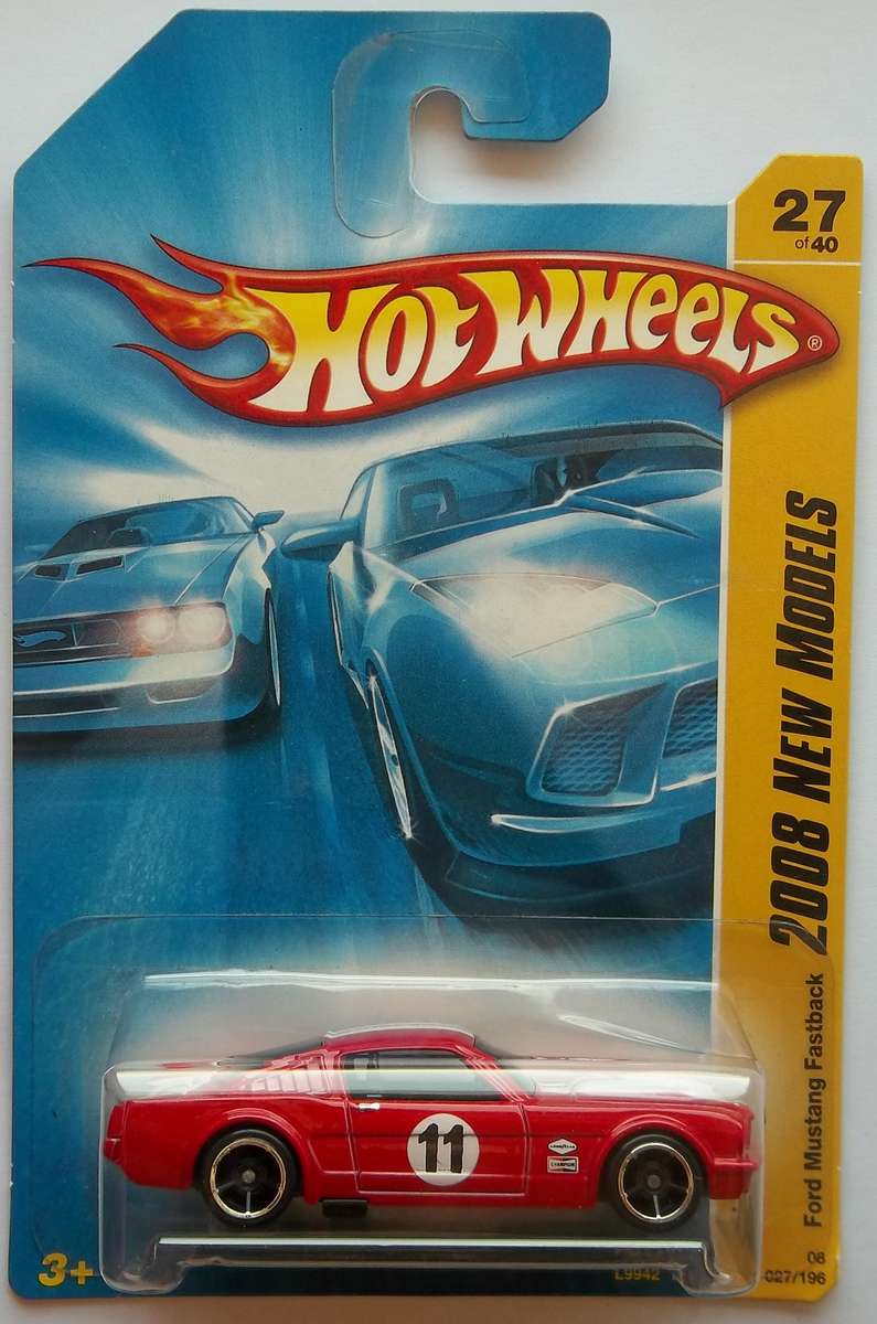 Hot Wheels Ford Mustang Fastback HOTWHEELS Like Matchbox scale 2008 Model Car