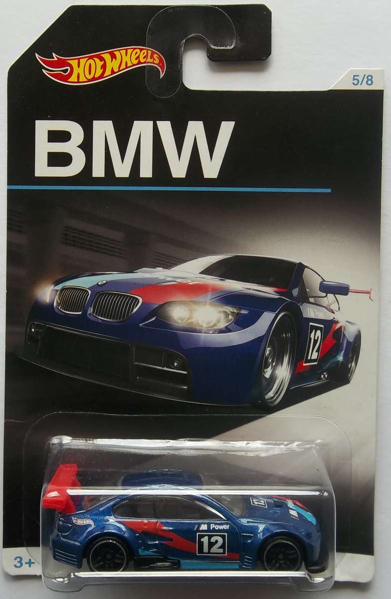 HOT WHEELS BMW SERIES BMW M3 GT2 HOTWHEELS similar Scale to Matchbox 2015