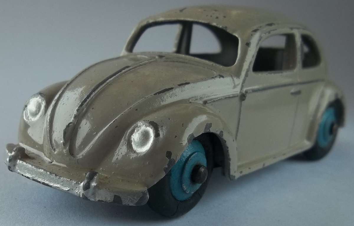 Dinky Toys #181 Volkswagen VW Beetle Made in England 1960s Vintage BOXED MODEL
