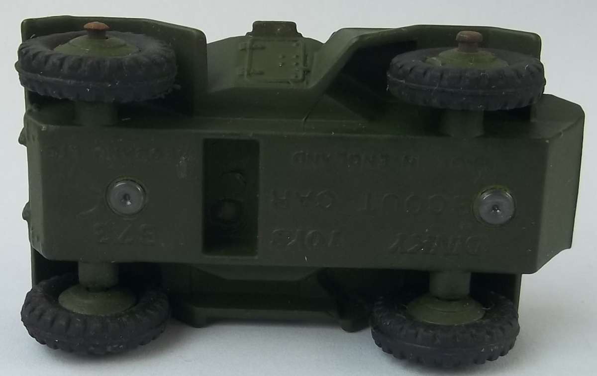Dinky Toys #673 Scout Car Military Model Made in England 1960's Vintage Die Cast Model BOXED
