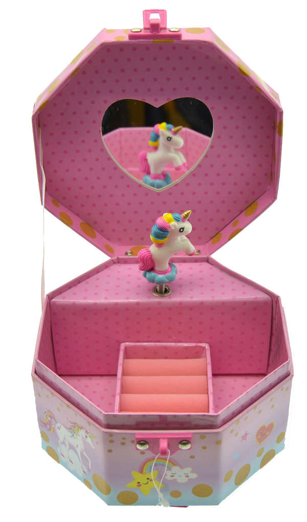 MUSICAL JEWELRY BOX - UNICORN