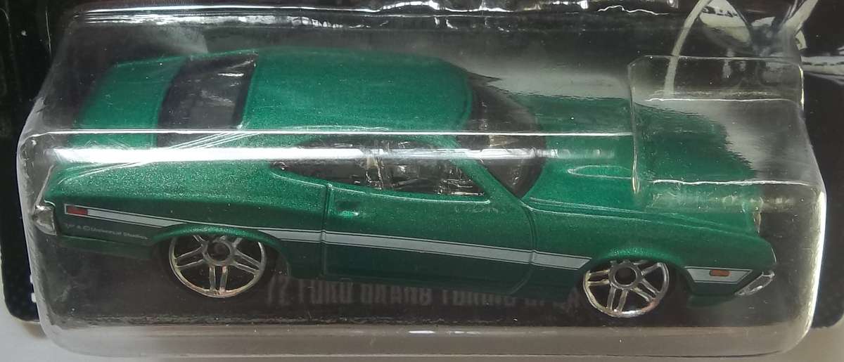 Hot Wheels FAST & THE FURIOUS 1972 Ford Grand Torino Sport Like Matchbox Scale HOTWHEELS