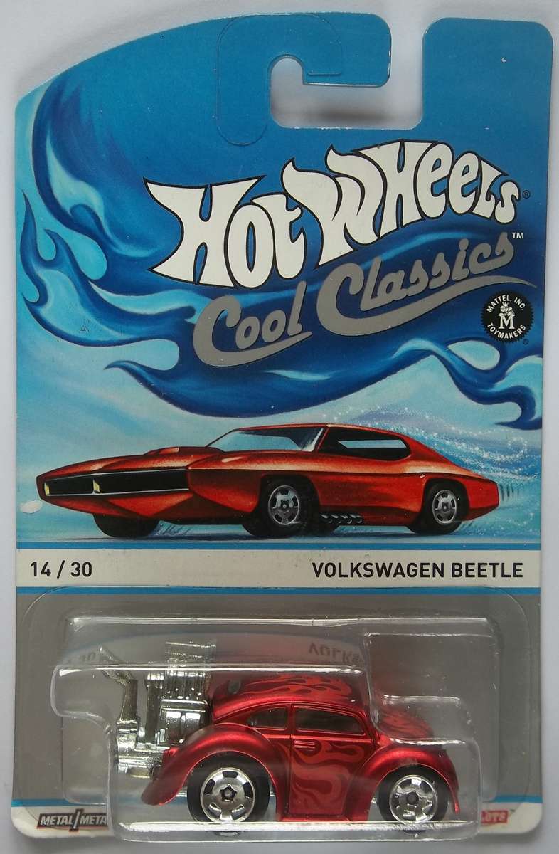 Hot Wheels Cool Classics Volkswagen Beetle HOTWHEELS - MATCHBOX SCALE