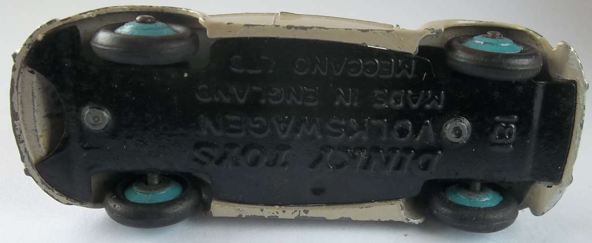 Dinky Toys #181 Volkswagen VW Beetle Made in England 1960s Vintage BOXED MODEL