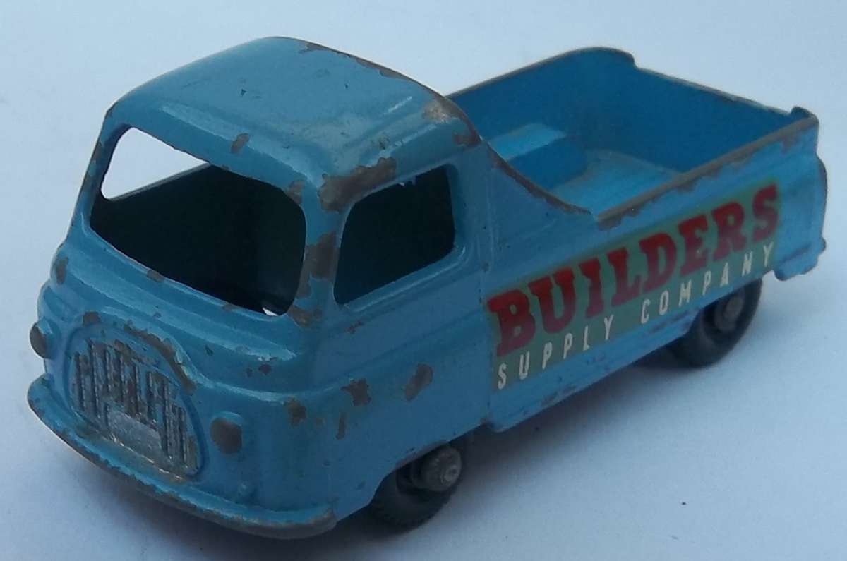 MATCHBOX Lesney 1-75 Series Regular Wheels #60 Morris J2 Pick Up Vintage Model Car Made in England