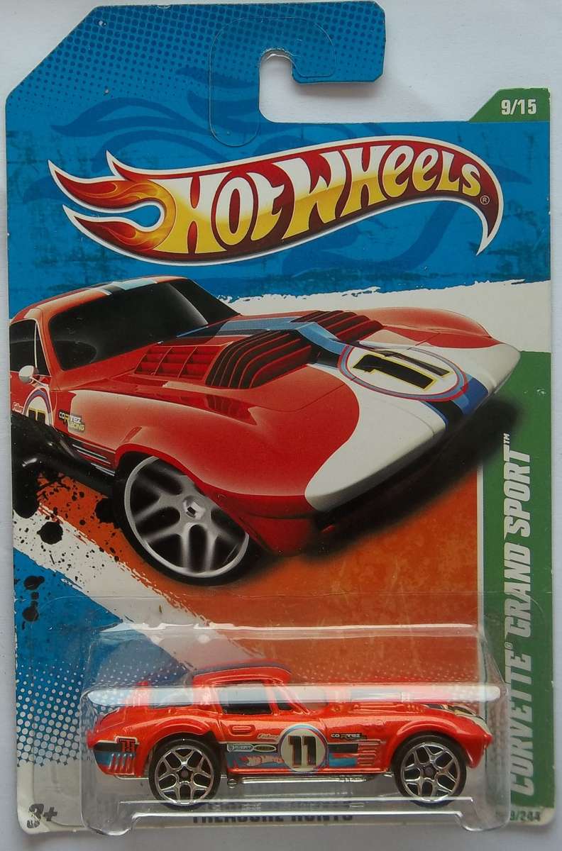 Hot Wheels TREASURE HUNTS Chevrolet Grand Sport like  Matchbox HOTWHEELS
