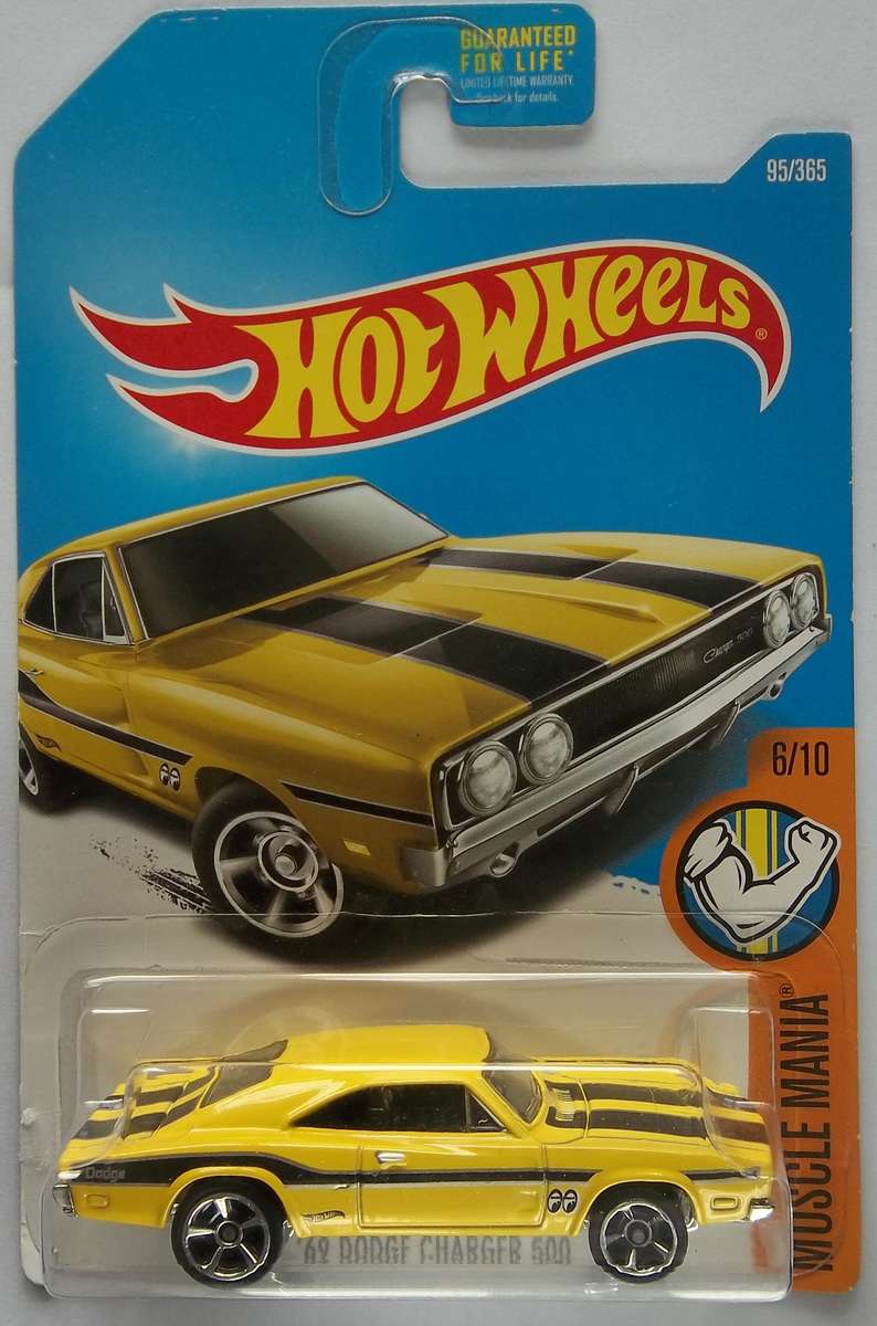Hot Wheels Muscle Mania Mooneyes 1969 Dodge Charger 500 HOTWHEELS Matchbox scale Model Car Sealed