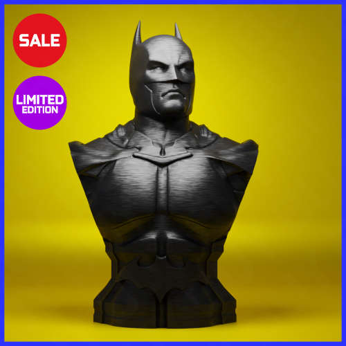 BATMAN - CHROME SILVER - 15cm - *LIMITED RUN BUST*