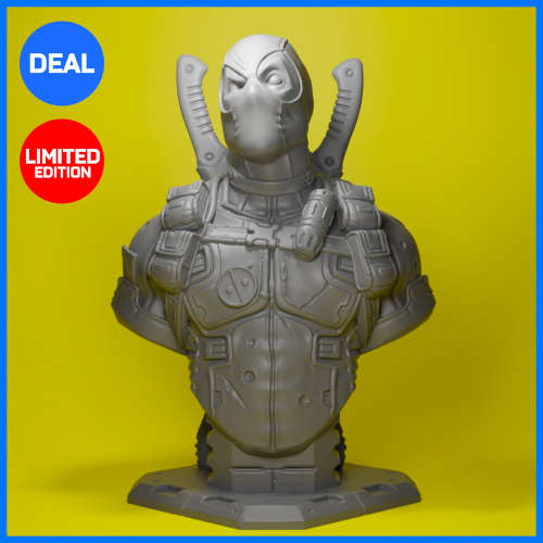Limited Run Deadpool Bust Figure 15cm - *Limited Collectible*