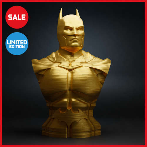 BATMAN - GOLD - 15cm - *LIMITED RUN BUST*