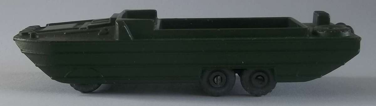 MATCHBOX Lesney 1-75 SERIES REGULAR WHEELS MOKO #55 DUKW Amphibian Military England Vintage