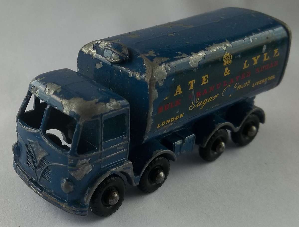 Matchbox MOKO Lesney 1-75 Series Regular Wheels #10 Foden Sugar Made in England Vintage 1959 Model