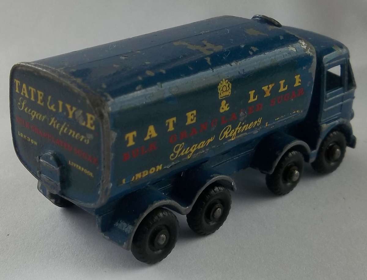 Matchbox MOKO Lesney 1-75 Series Regular Wheels #10 Foden Sugar Made in England Vintage 1959 Model