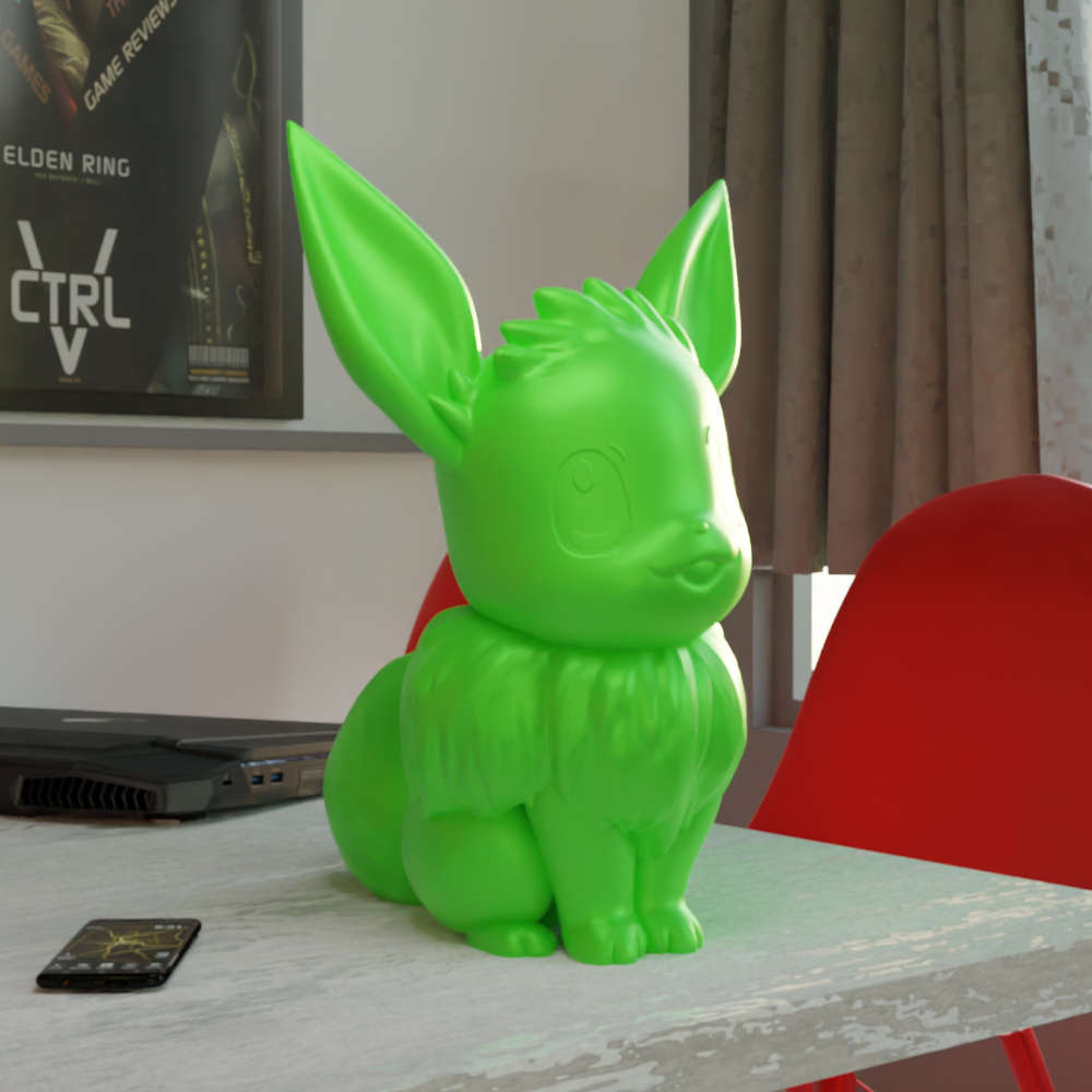 ** HUGE LIFE SIZE ** Eevee Pokémon Figure 30cm