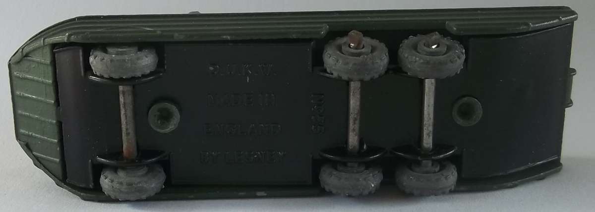 MATCHBOX Lesney 1-75 SERIES REGULAR WHEELS MOKO #55 DUKW Amphibian Military England Vintage