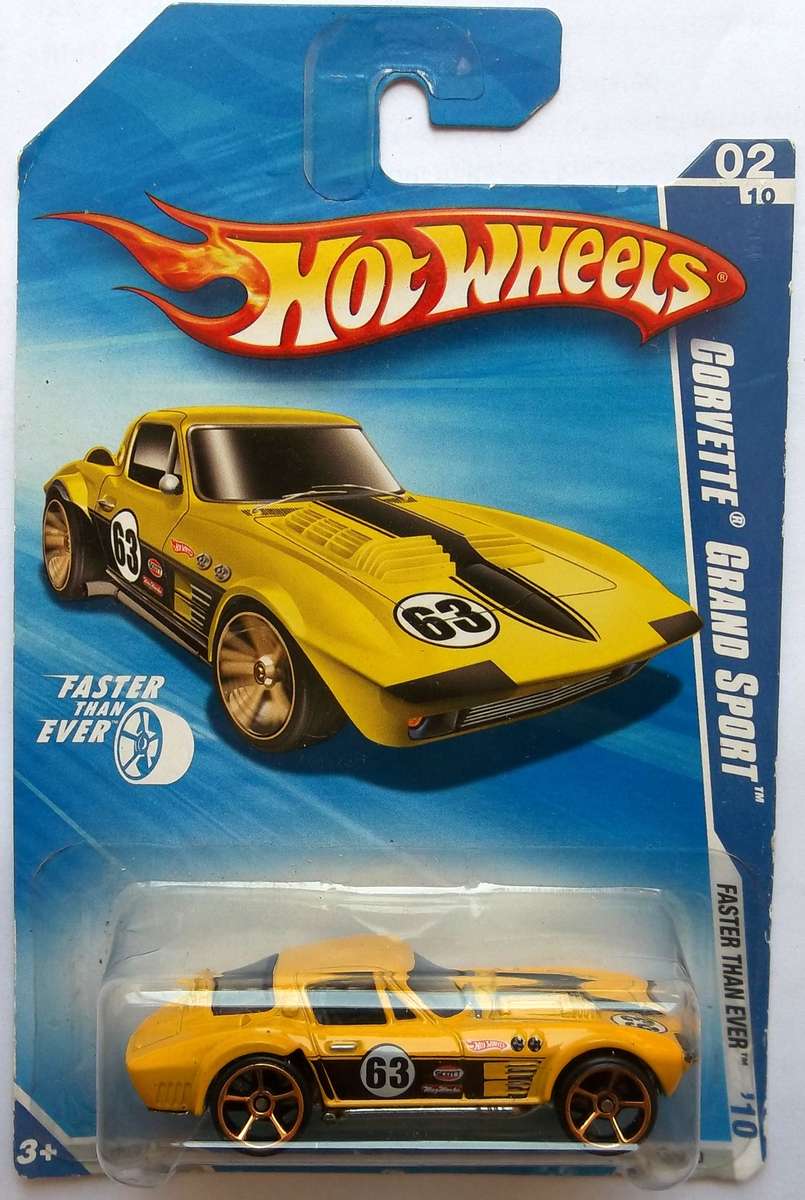 HOT WHEELS (Faster than ever wheels) Corvette Grand Sport 2010 Similar to Matchbox
