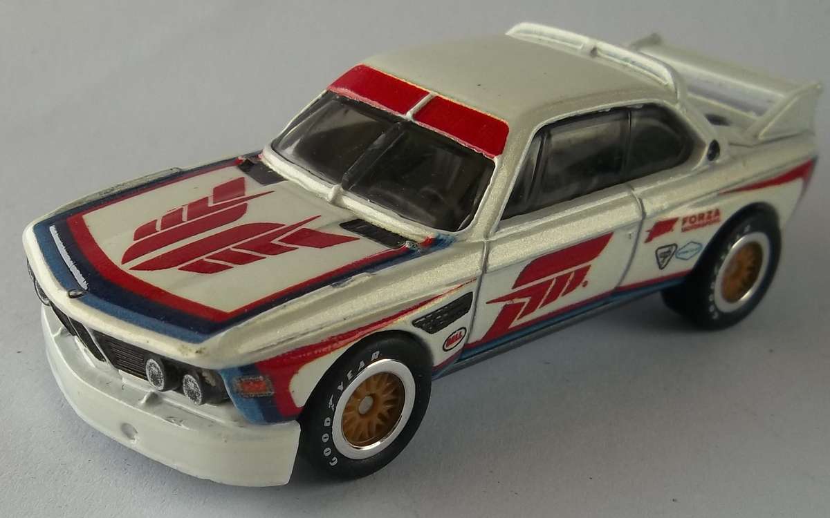 Hot Wheels Real Riders 1973 3.0 BMW CSL Race Car Like Matchbox Rubber Tyres