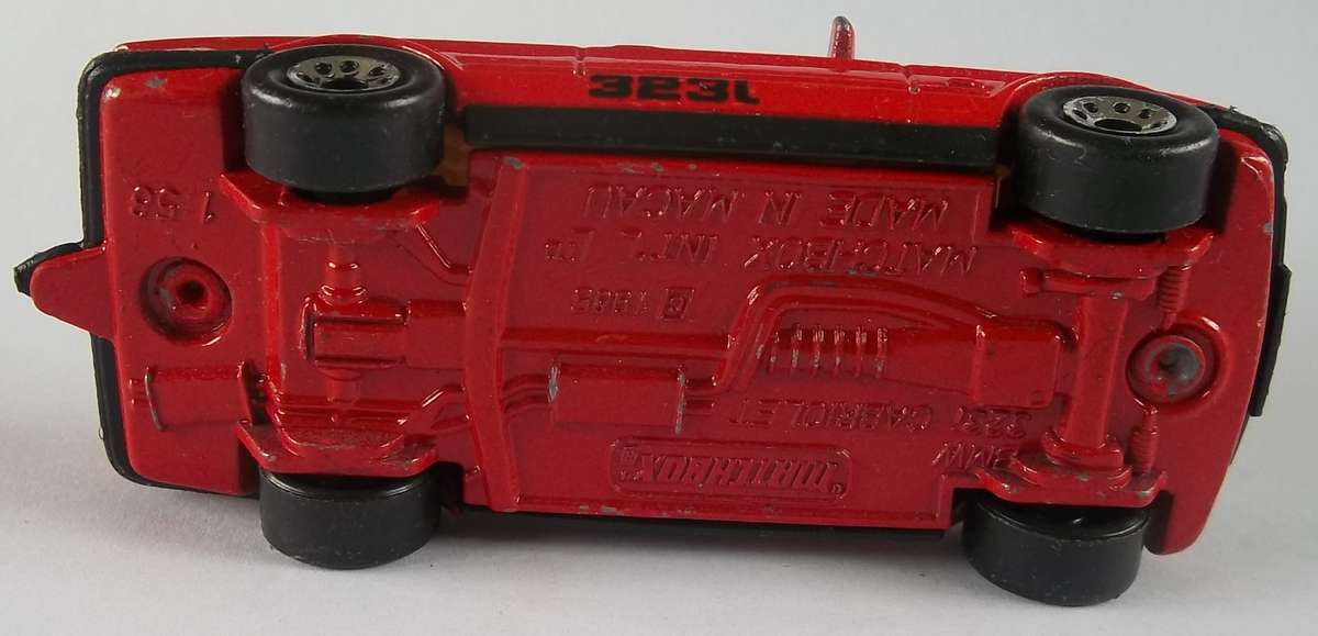 Matchbox Lesney BMW 323i Cabriolet Made in 1985 Vintage Die Cast Car