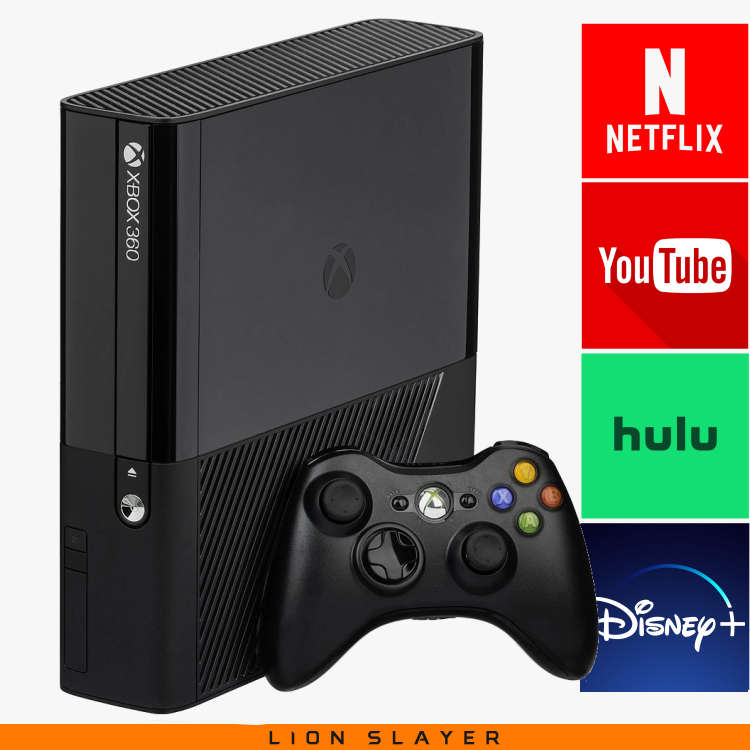 Xbox 360 E Console + Original 360 Controller ( Gaming and Streaming Console ) GREATEST CONSOLE EVER