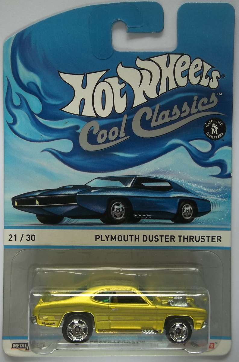 Hot Wheels Cool Classics 2010 Plymouth Duster Thruster HOTWHEELS - MATCHBOX SCALE