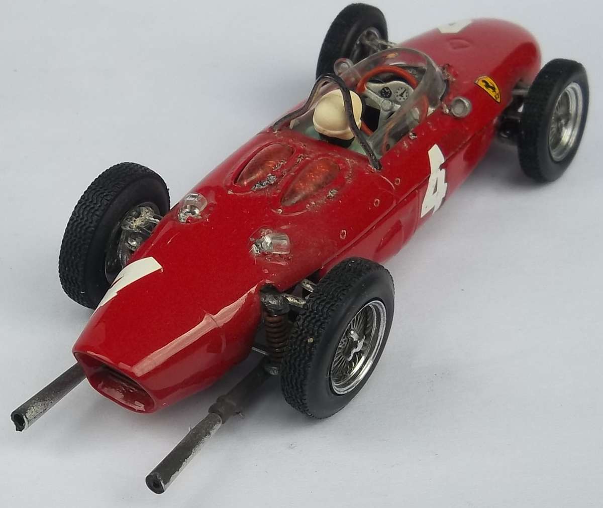 Quartzo Ferrari 156 F-1 Racing Car 1/43 Scale made in Portugal Similar scale to Dinky